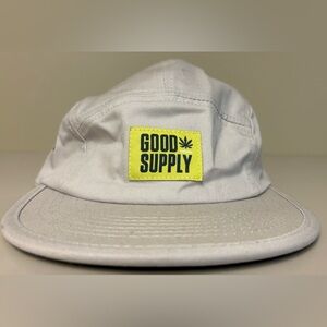 Good Supply logo beige cotton adjustable unisex hat